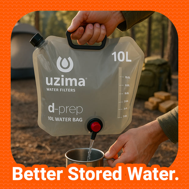 Uzima D-Prep Gray Water Bag