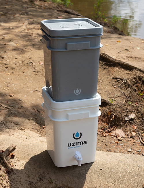 UZ-2 Complete Water Filtration System (8 Pack) - Kenya Uzima Water Filters